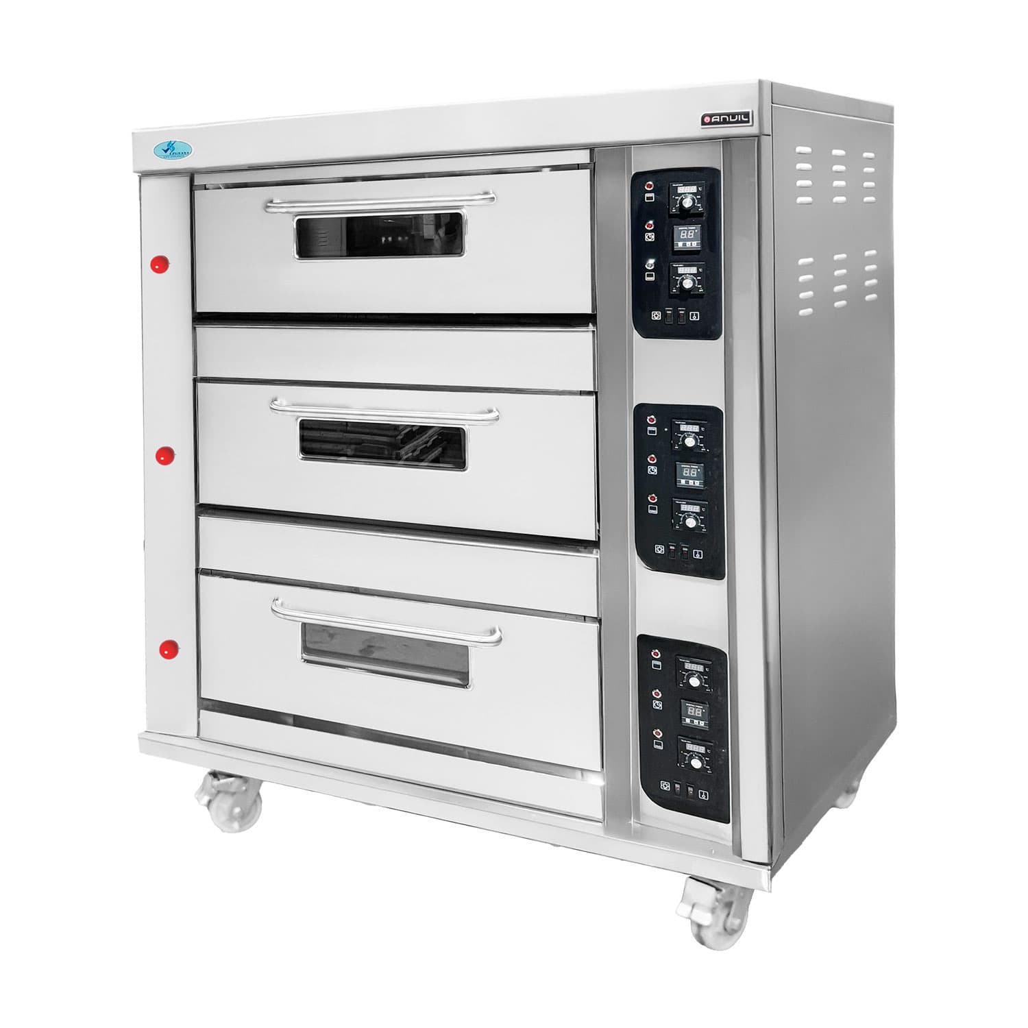 DECK OVEN ANVIL - GAS - 6 TRAY - TRIPLE